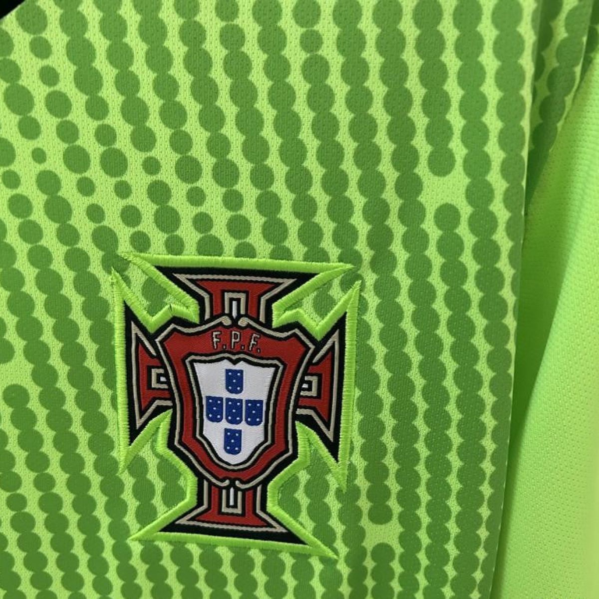 2025 Goalkeeper Portugal Green Jersey
