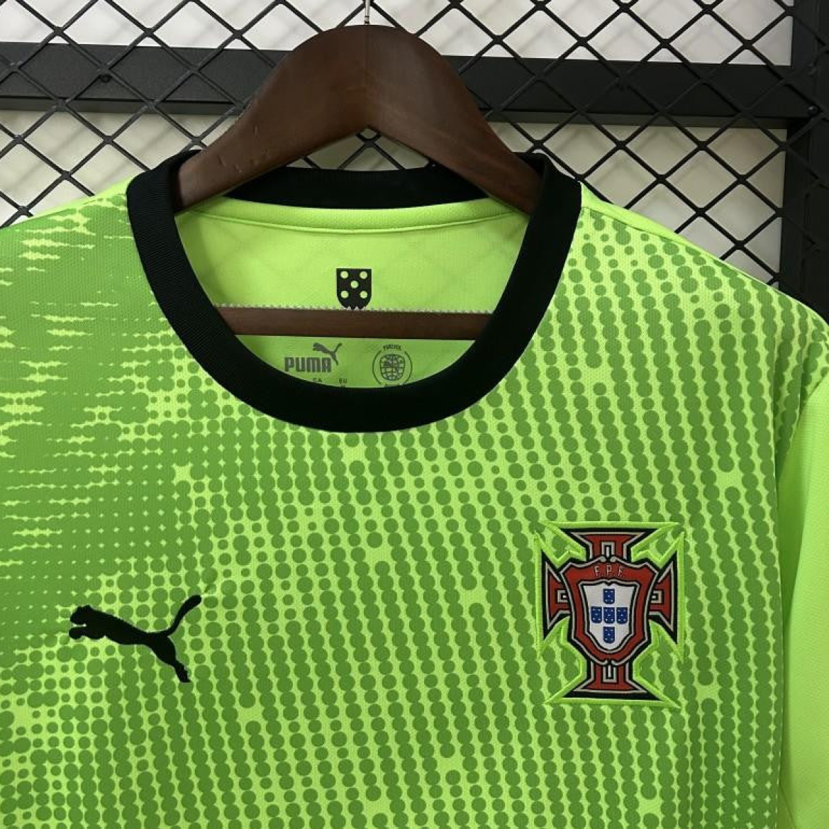 2025 Goalkeeper Portugal Green Jersey