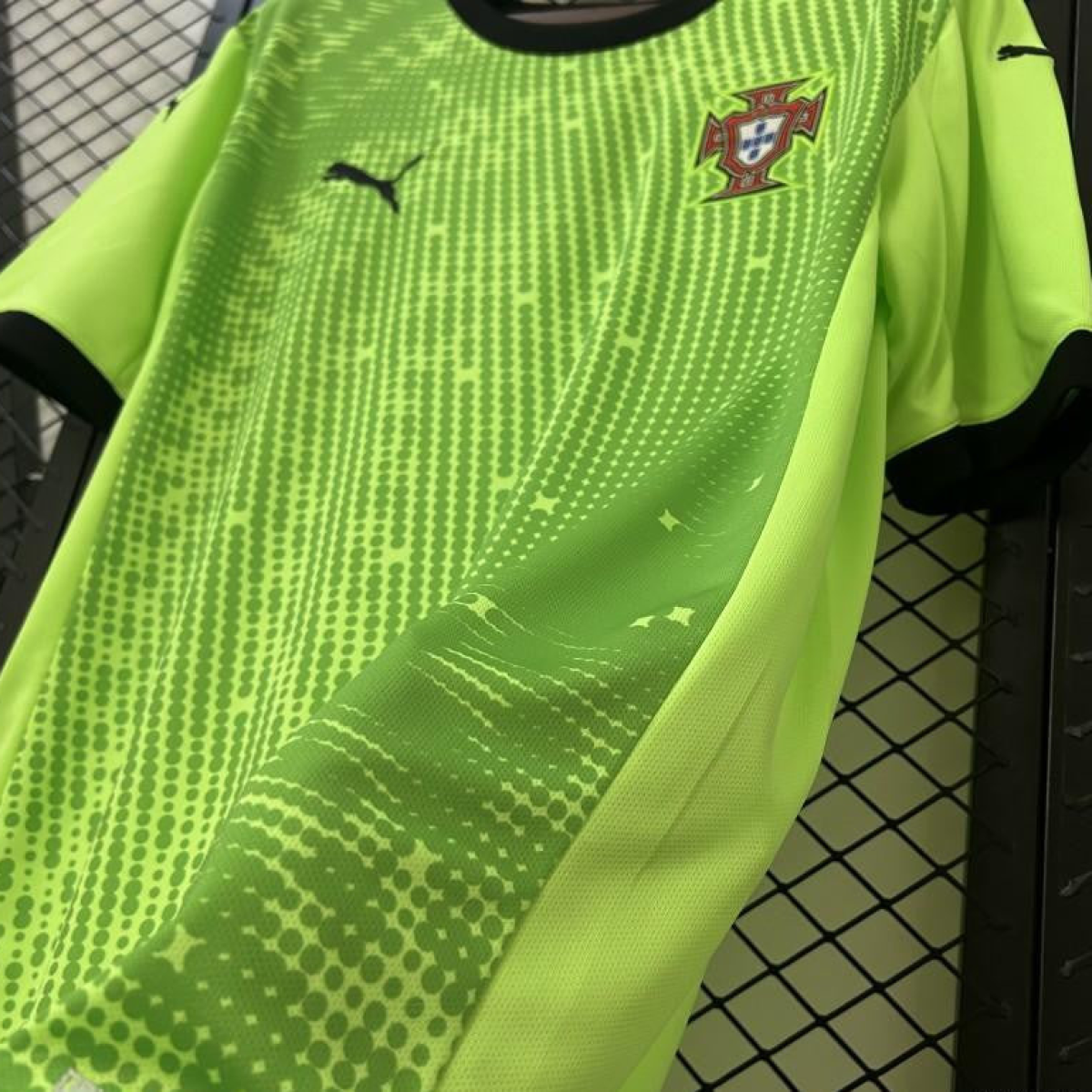 2025 Goalkeeper Portugal Green Jersey
