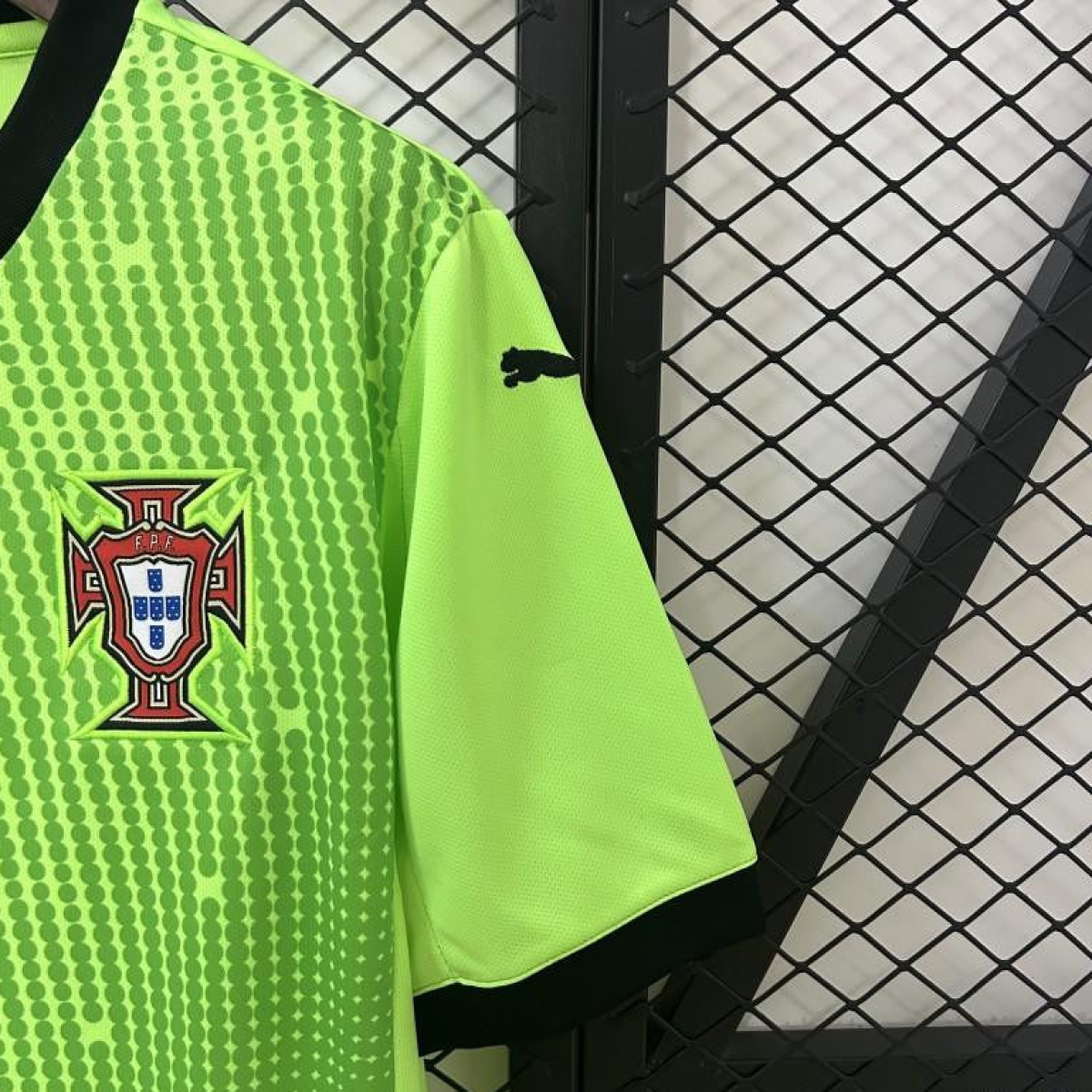 2025 Goalkeeper Portugal Green Jersey