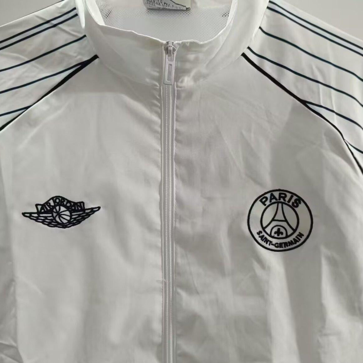 24/25 PSG White Windbreaker