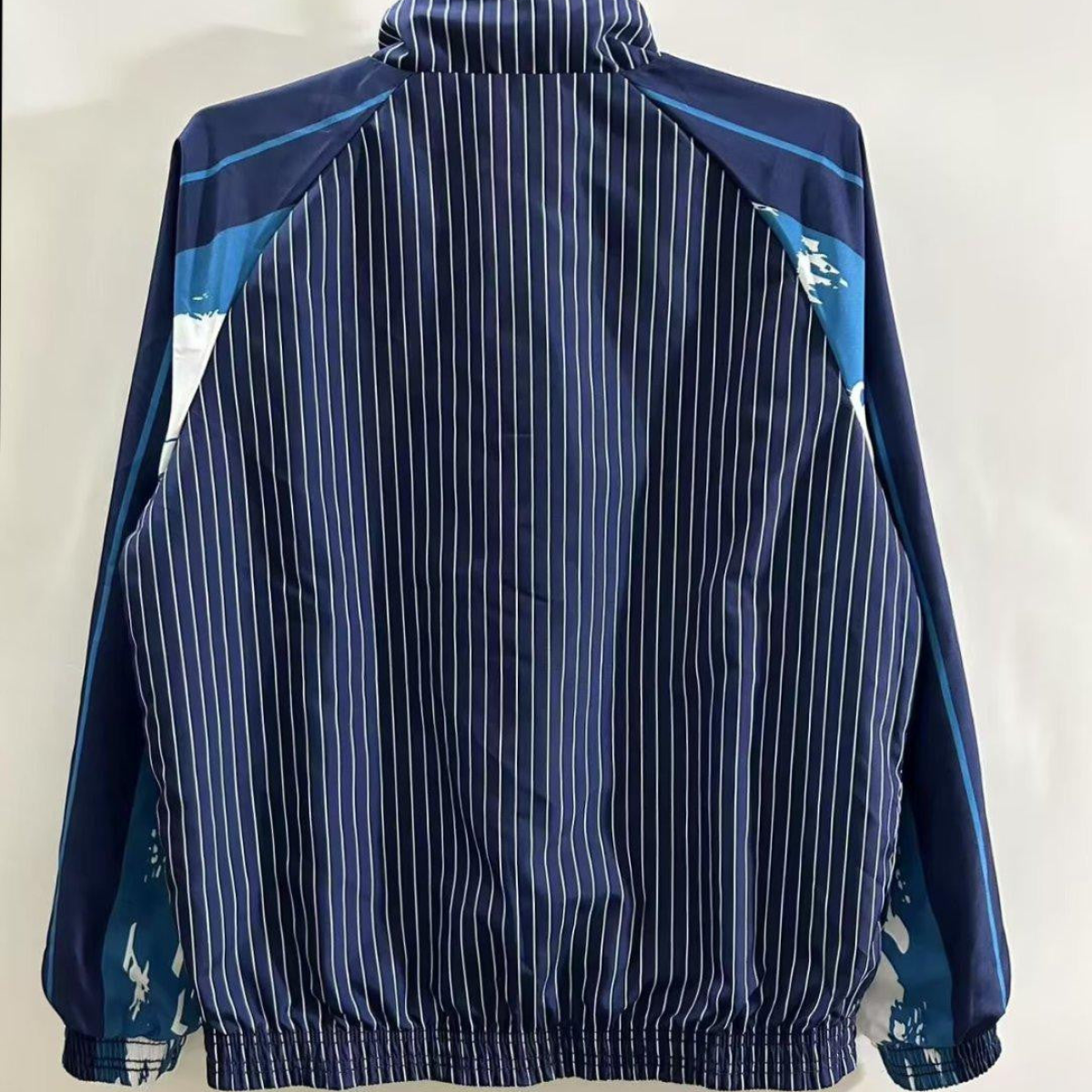 24/25 SS Lazio Navy/Grey Reversible Windbreaker