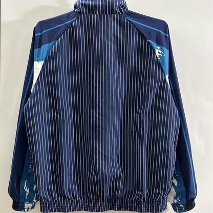 24/25 SS Lazio Navy/Grey Reversible Windbreaker
