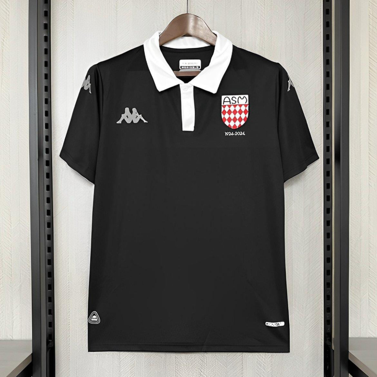 25/26 AS Monaco 100th Anniversary Black Jersey