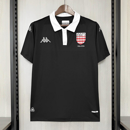 25/26 AS Monaco 100th Anniversary Black Jersey