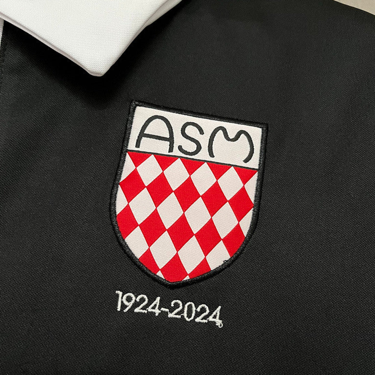25/26 AS Monaco 100th Anniversary Black Jersey