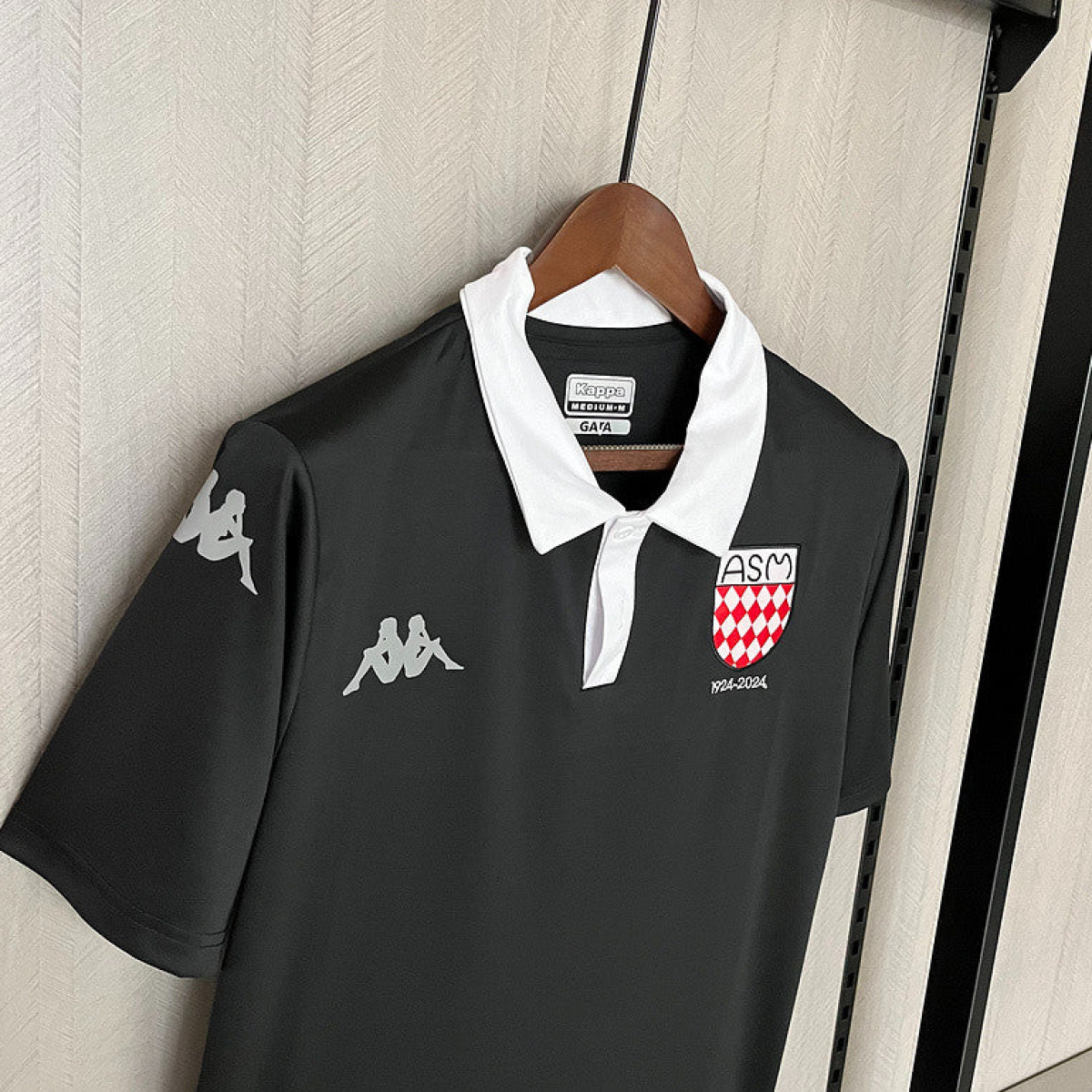 25/26 AS Monaco 100th Anniversary Black Jersey