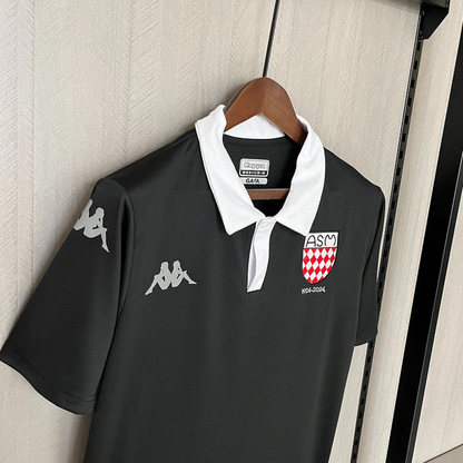 25/26 AS Monaco 100th Anniversary Black Jersey