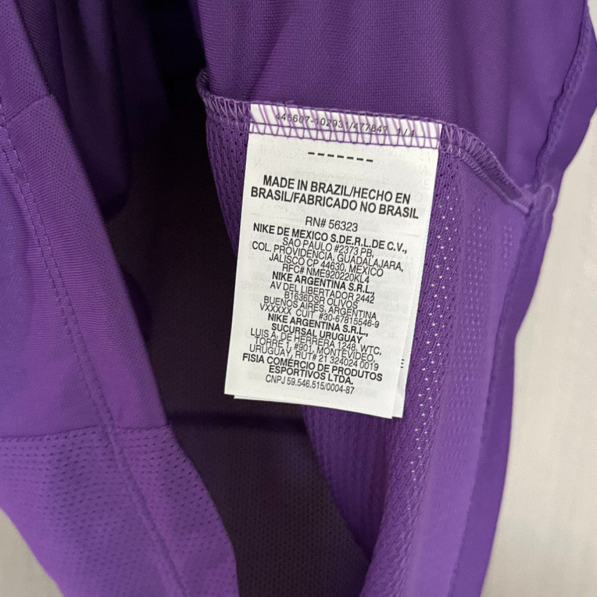 25/26 Corinthians Training Jersey Purple Jersey S-XXXXL