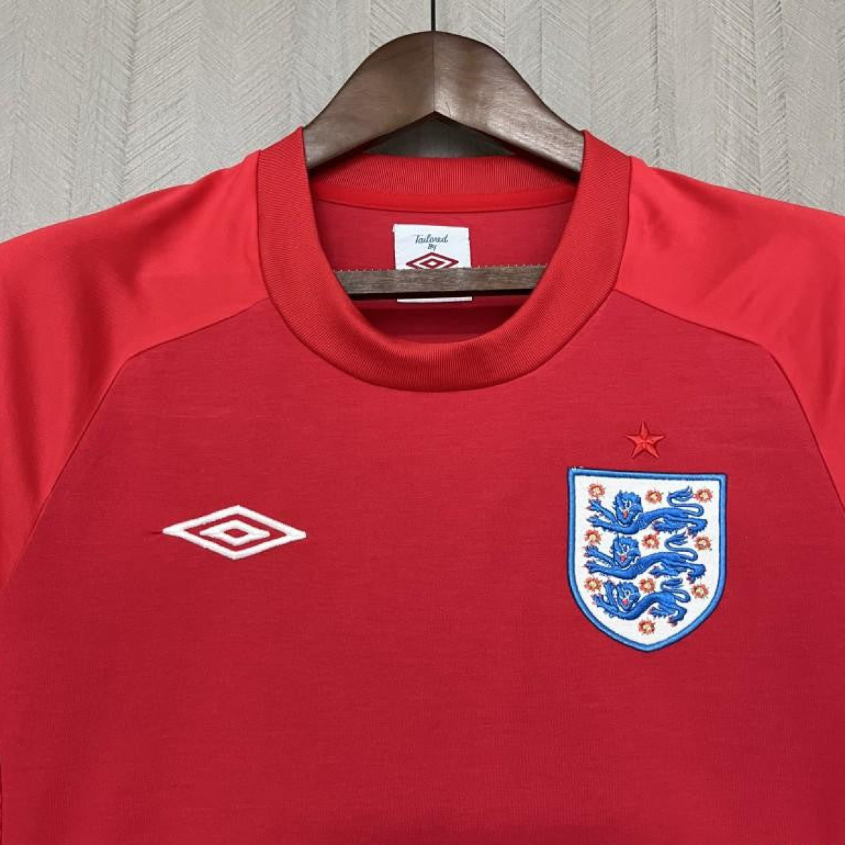 2010 Retro England Away Jersey