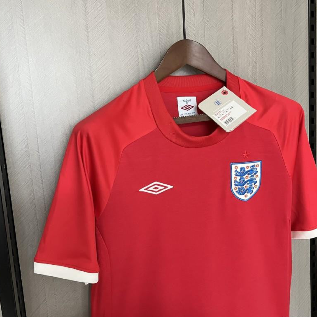 2010 Retro England Away Jersey
