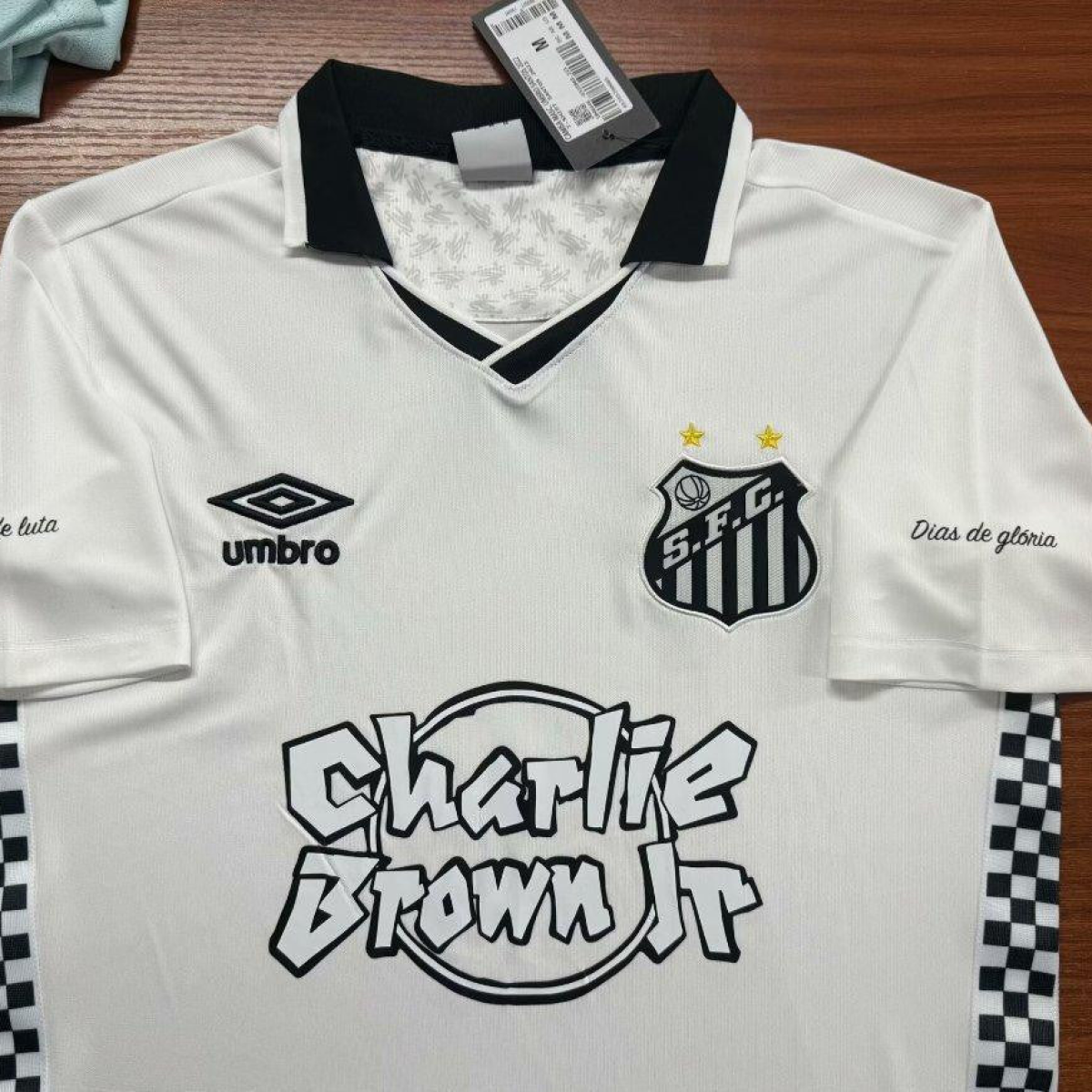Retro 92/93 Santos Home Jersey