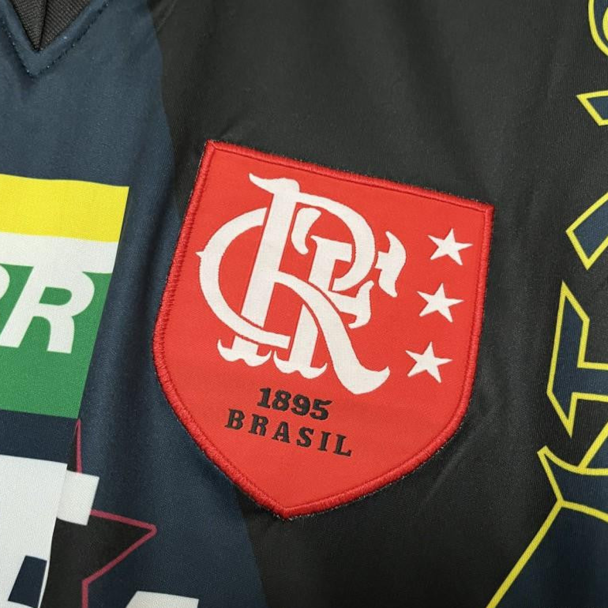 Retro1997/98 Flamengo Black Goalkeeper Long Sleeve Jersey