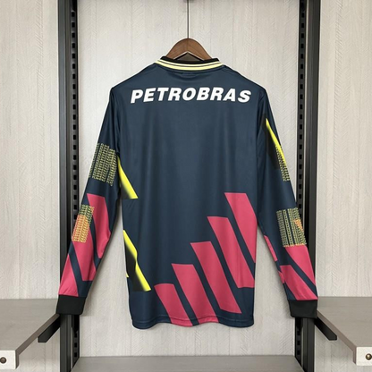 Retro1997/98 Flamengo Black Goalkeeper Long Sleeve Jersey