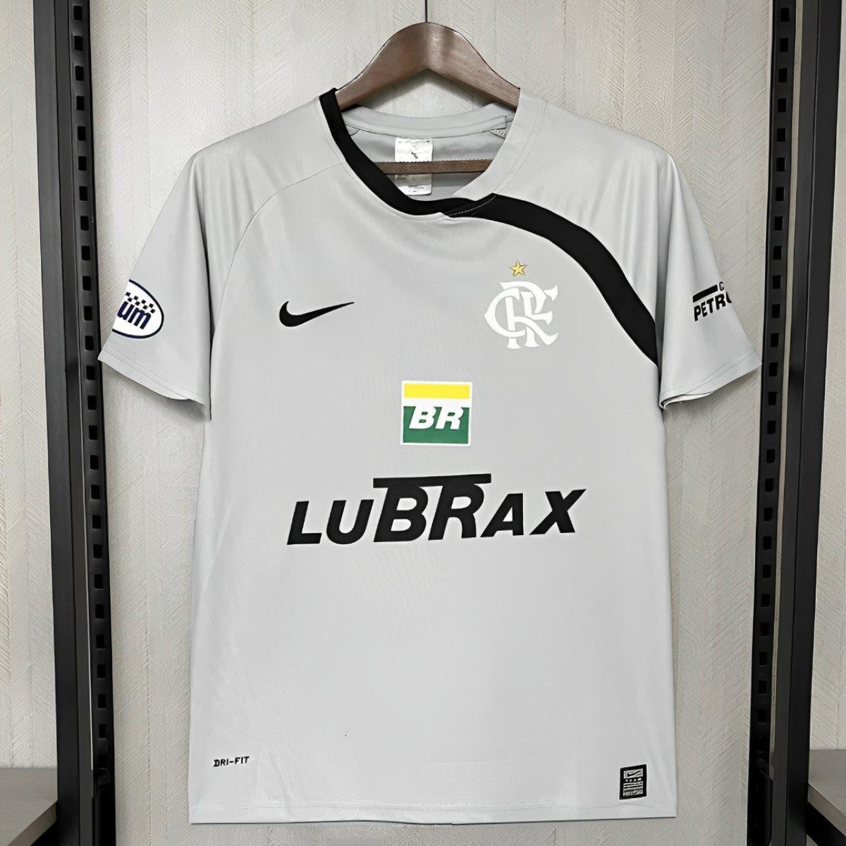 2008/09 Retro Flamengo Goalkeeper Grey Jersey