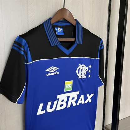 99/00 Retro Flamengo Goalkeeper Blue Jersey