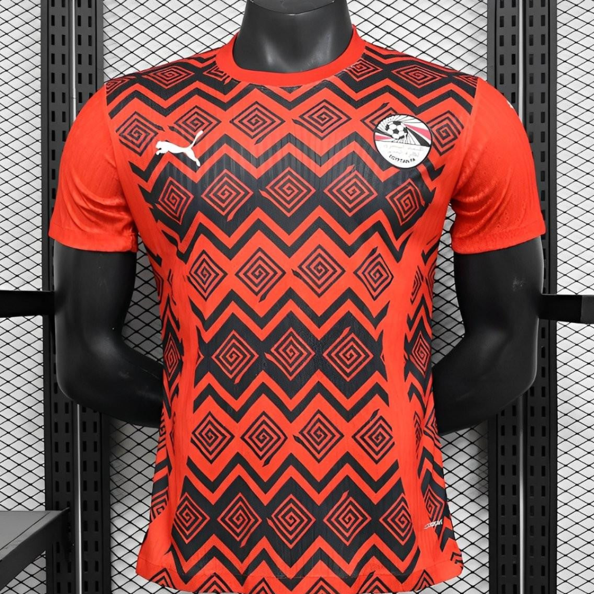 2024 Player Version Egypt Training Red Jersey