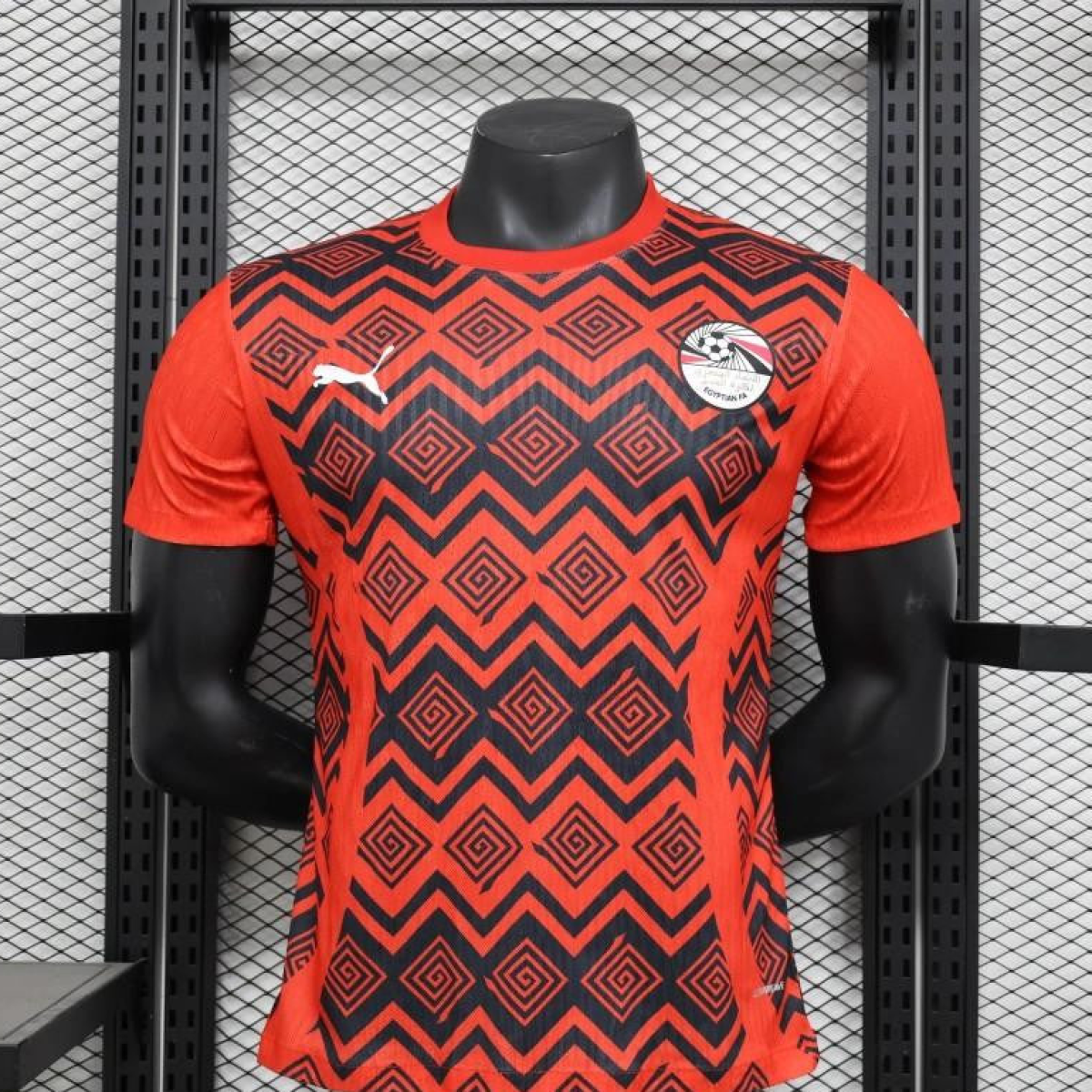 2024 Player Version Egypt Training Red Jersey