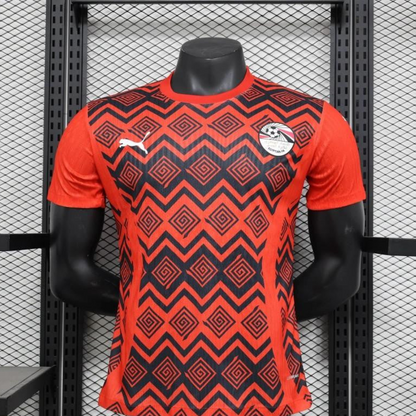 2024 Player Version Egypt Training Red Jersey