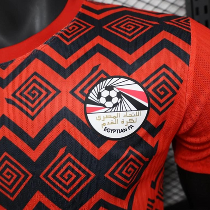 2024 Player Version Egypt Training Red Jersey
