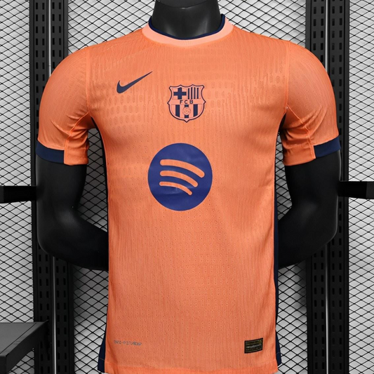 25/26 Player Version Barcelona Orange 125Th Anniversary Jersey