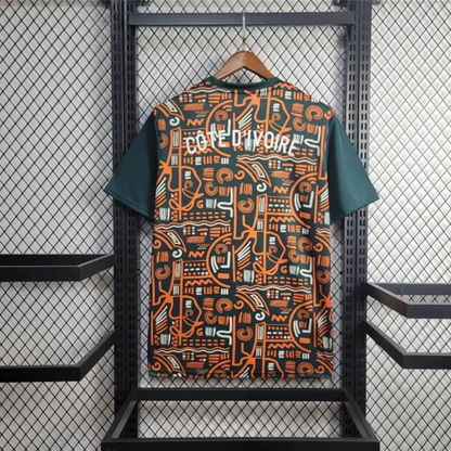 2024 Ivory Coast Pre-Match Train Jersey