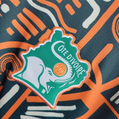 2024 Ivory Coast Pre-Match Train Jersey