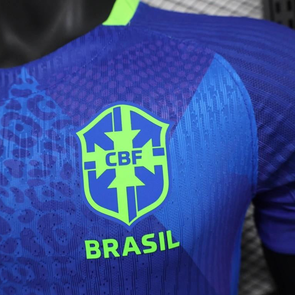 25/26 Player Version Brazil Blue Jersey