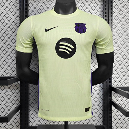 25/26 Player Version Barcelona 125th Anniversary Special Edition Light Green Jersey