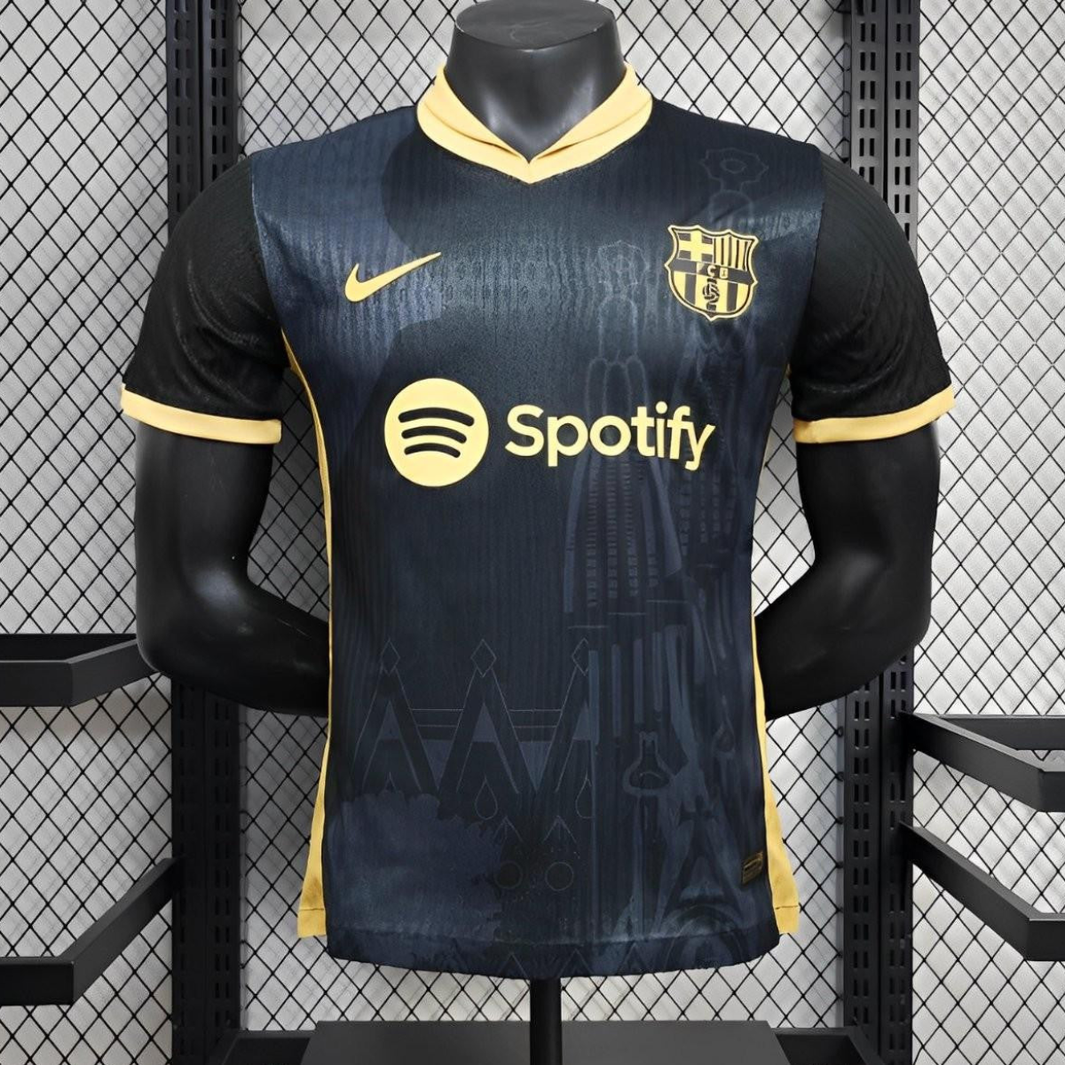 25/26 Player Version Barcelona Special Edition Black Jersey