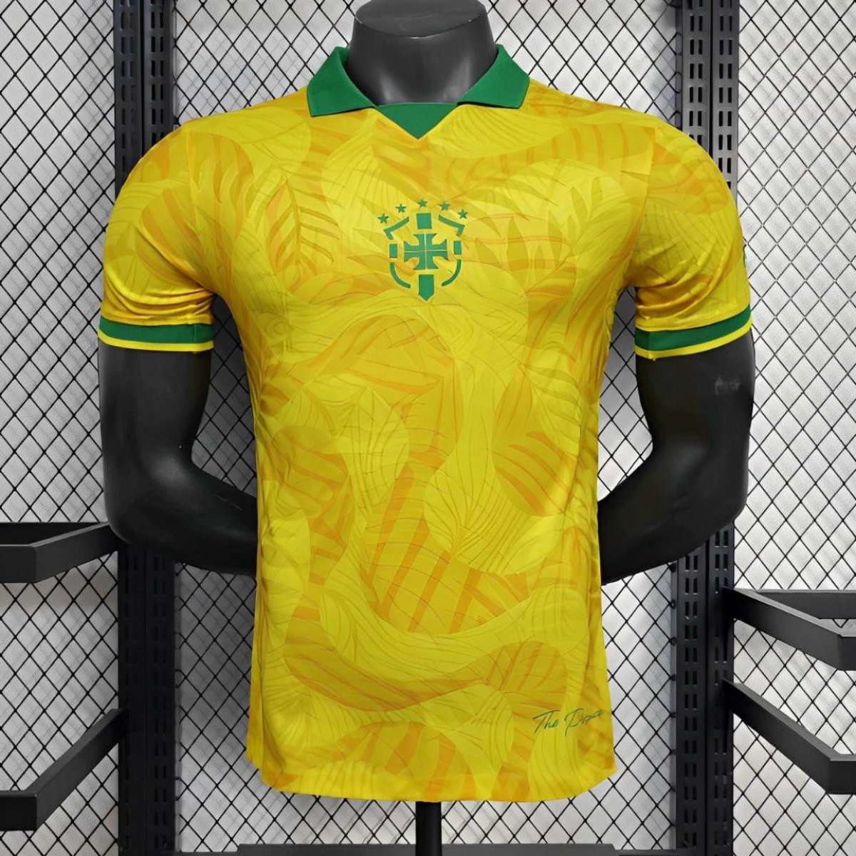 25/26 Player Version Brazil Commemorative Edition Yellow Jersey