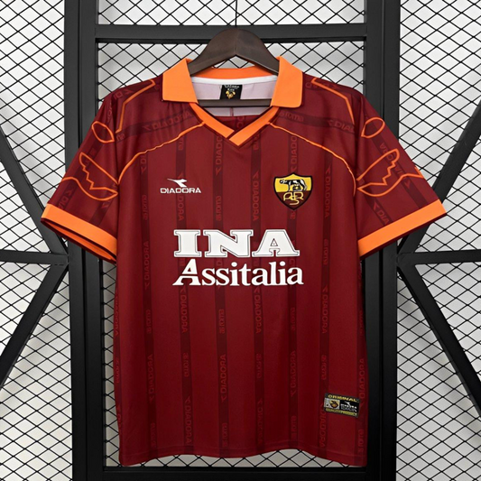 99/00 Retro Roma Home Jersey