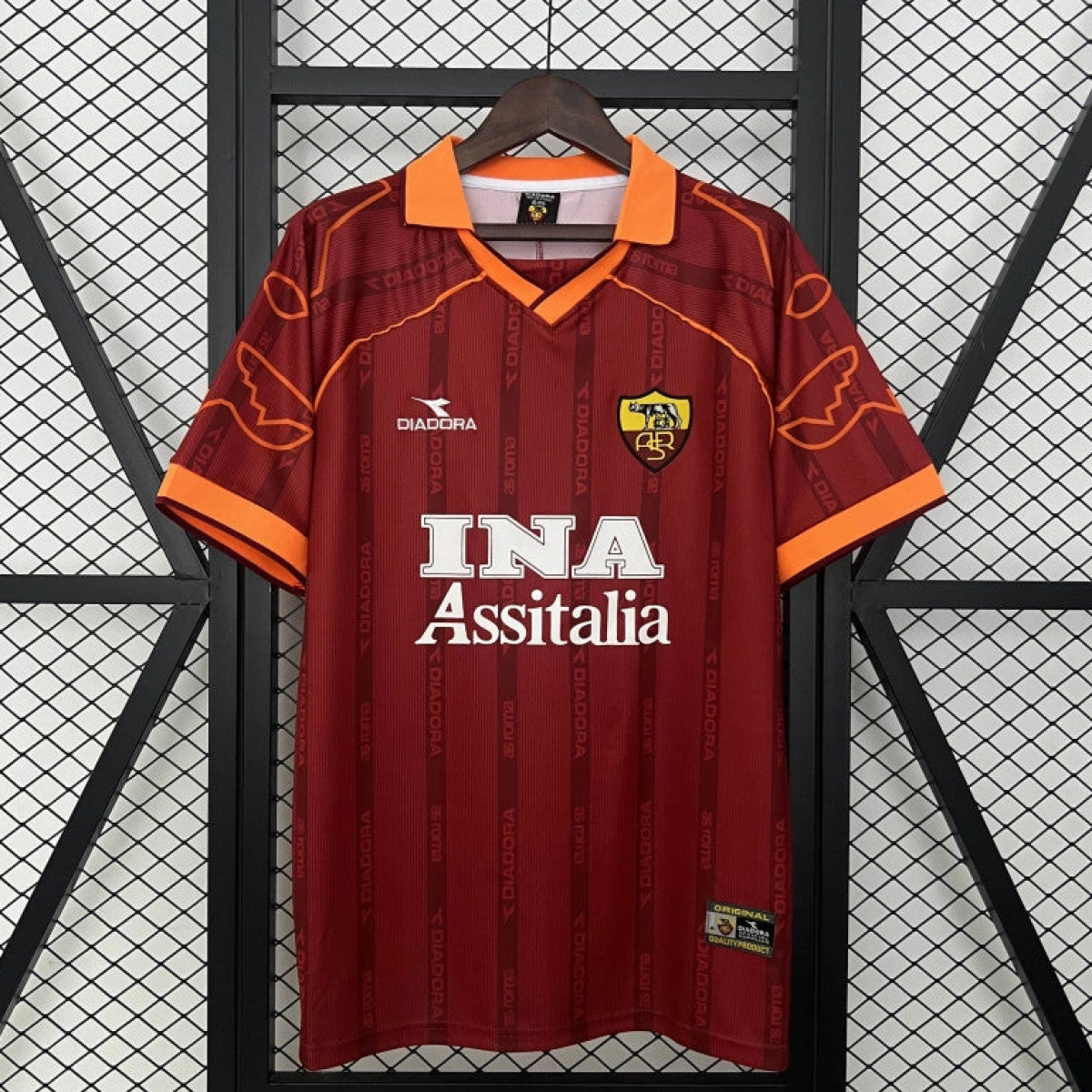 99/00 Retro Roma Home Jersey