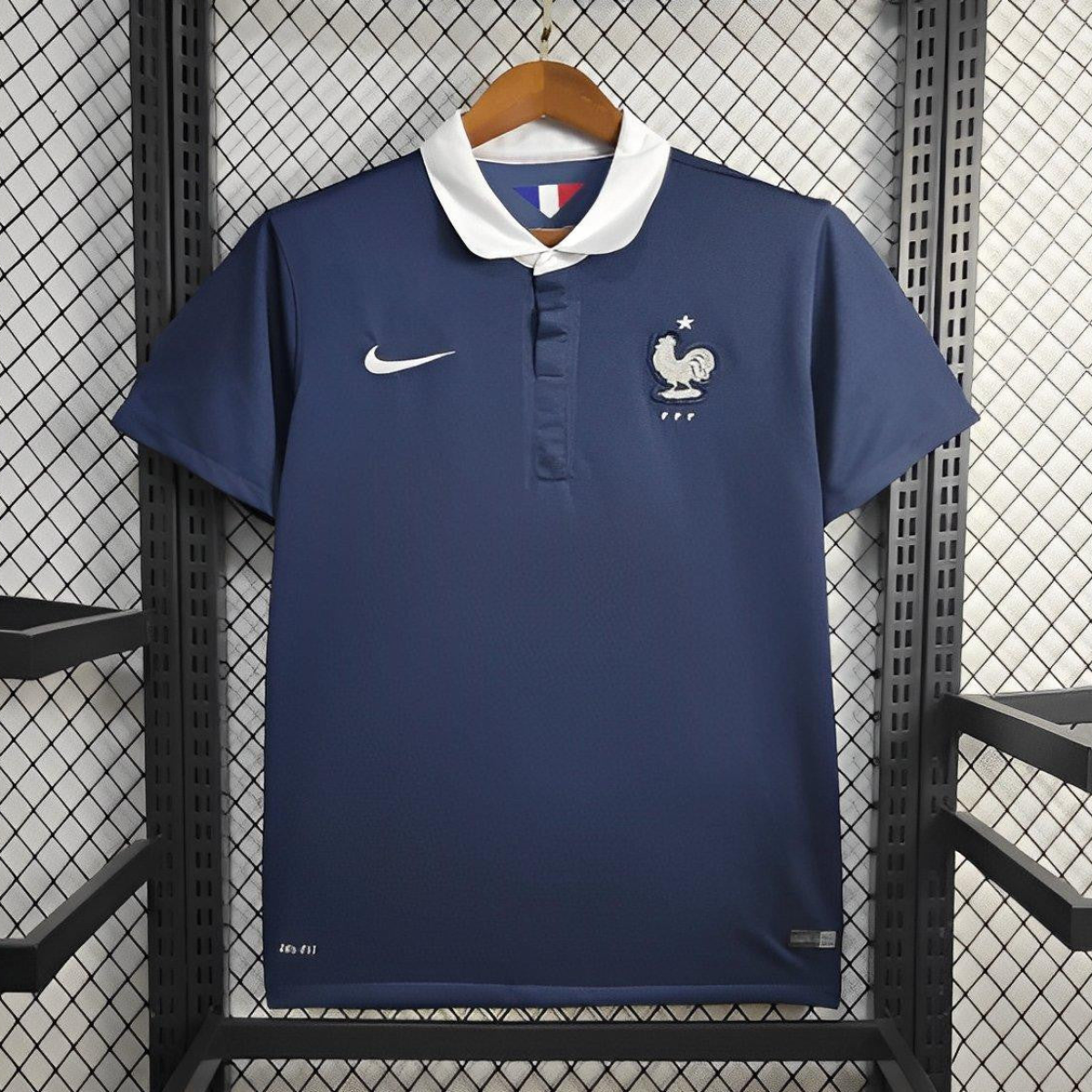 2014 Retro France Home Jersey