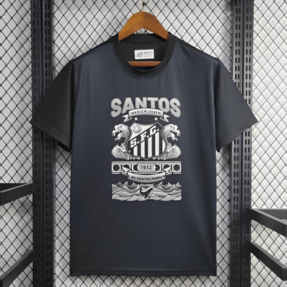 25/26 Santos Black Casual Jersey