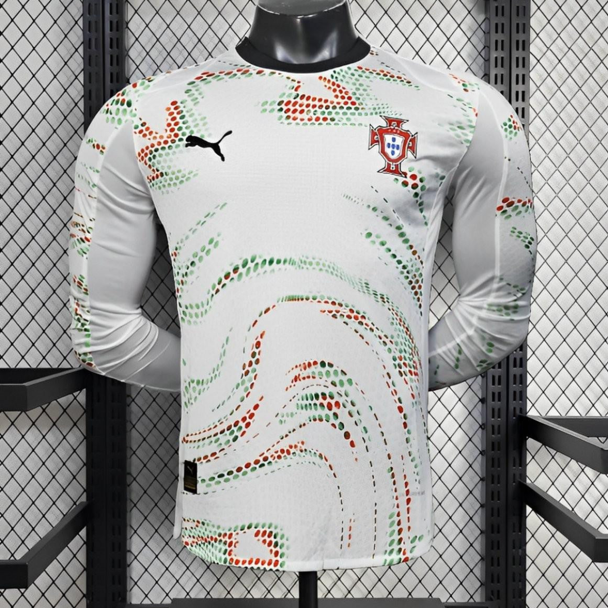25/26 Player Version Portugal Away Long Sleeve Jersey