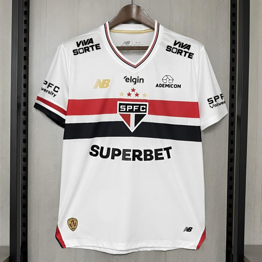 25/26 Sao Paulo Home All Sponsors S-XXXXL Jersey