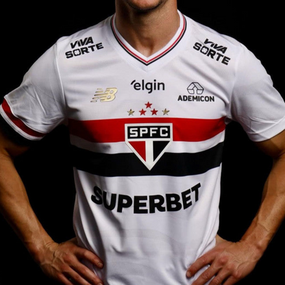 25/26 Sao Paulo Home All Sponsors S-XXXXL Jersey
