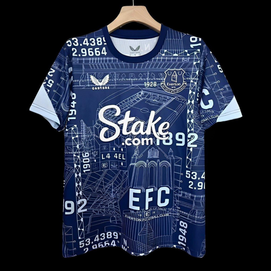 24/25 Everton  Farewell Pre-Match Jersey