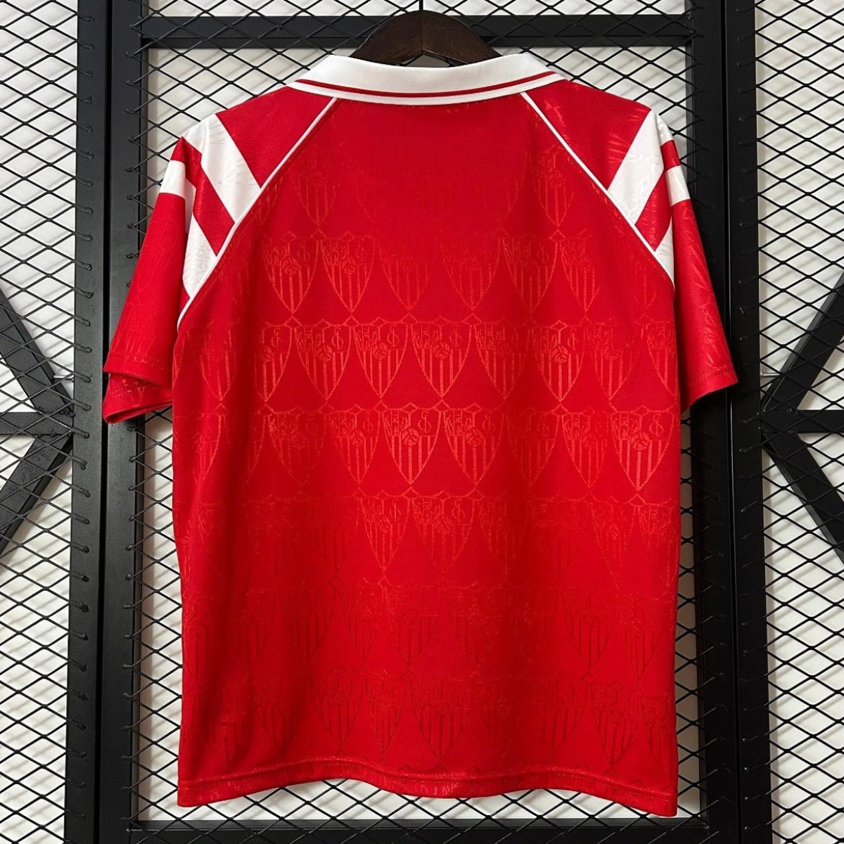 Retro 92/93 Sevilla FC Away Red Jersey