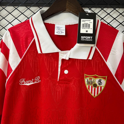 Retro 92/93 Sevilla FC Away Red Jersey
