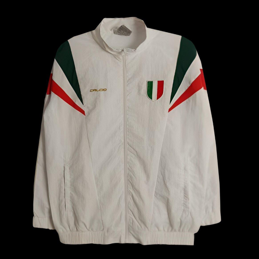 2025 Italy White Windbreaker