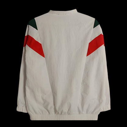 2025 Italy White Windbreaker