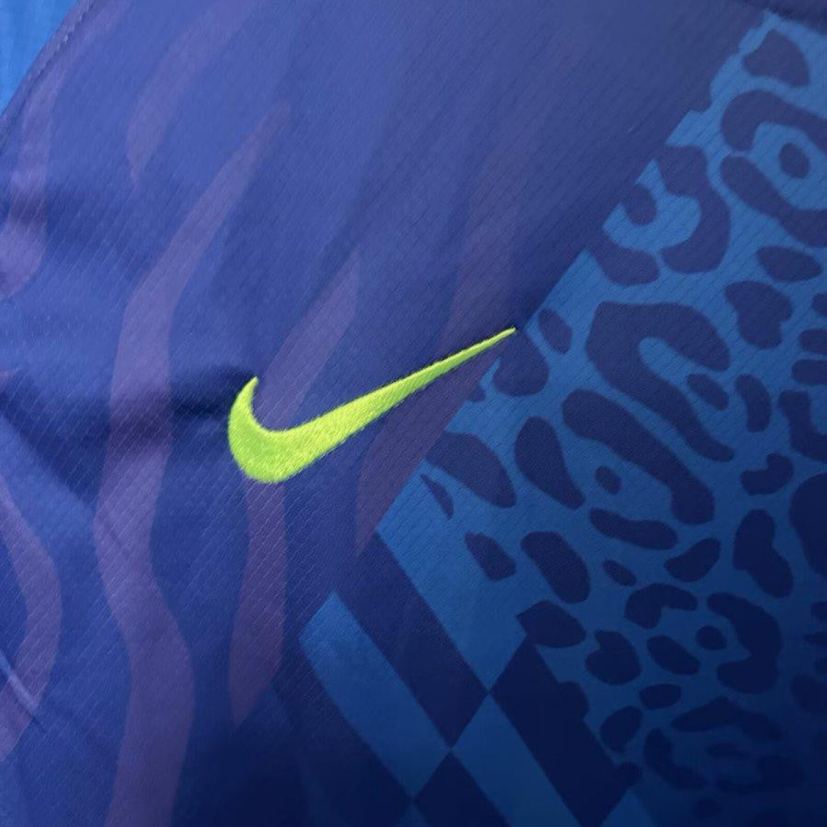 2025 Brazil Away Blue Jersey