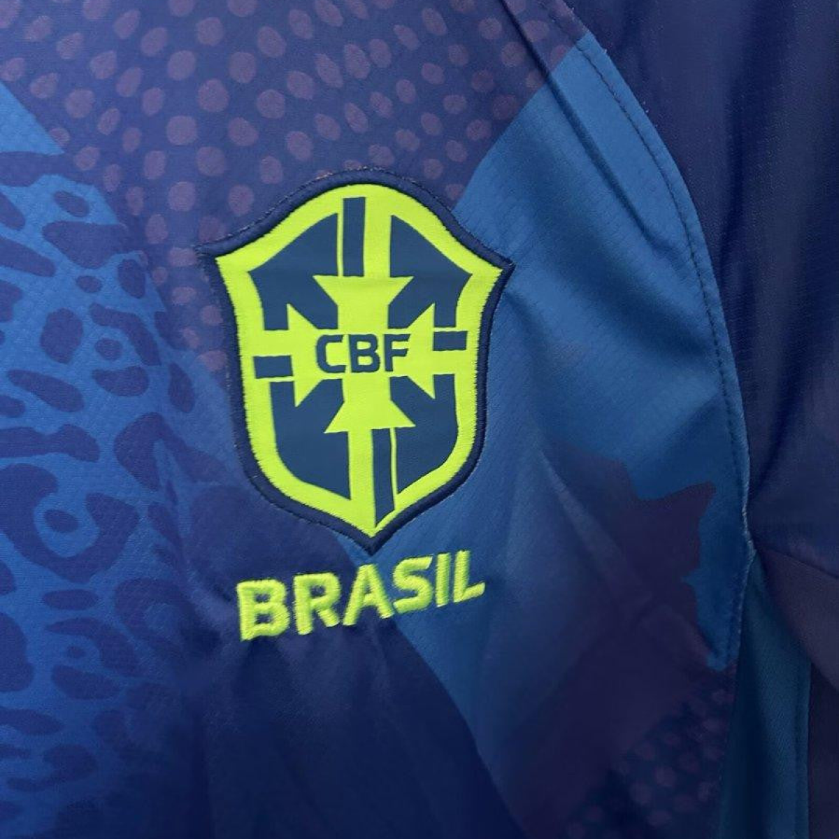 2025 Brazil Away Blue Jersey