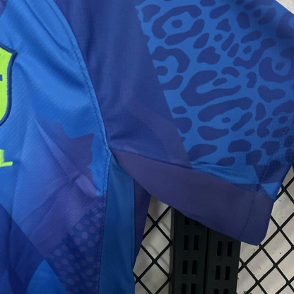 2025 Brazil Away Blue Jersey