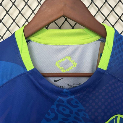 2025 Brazil Away Blue Jersey