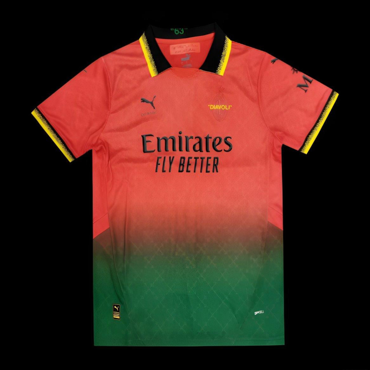 25/26 AC Milan x OFFWHITE Red Special Jersey