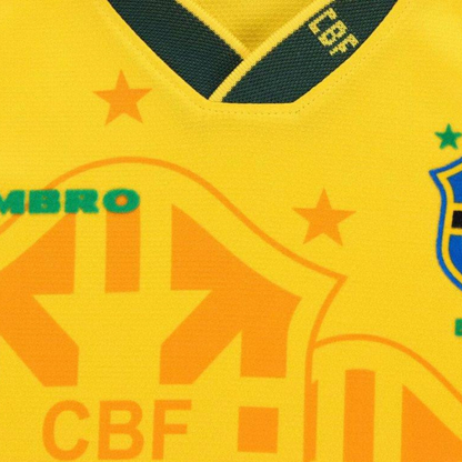 Retro Kids 1994 Brazil Home Jersey