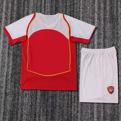Retro Kids 04/05 Arsenal Home Jersey